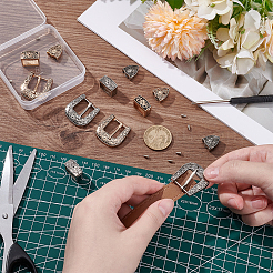 4 сумка 2 цвета пряжки из сплава AJEW-BC0009-26