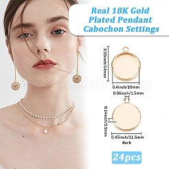 24 cabochon pendente in ottone&nbsp;KK-BBC0028-70A