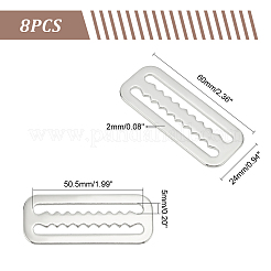 8 шт. пряжки для ремня из нержавеющей стали 316 STAS-UN0051-32