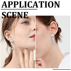 20 шт. Латунные выводы для ушей&nbsp;KK-BBC0002-60P