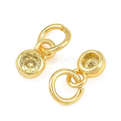Laiton pavé de zircons cubiques&nbsp;CU-CBA3D67-13G-07