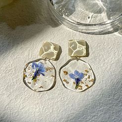 Pendientes colgantes de acrílico&nbsp;WGD713B-01