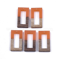 Подвески из смолы и дерева RESI-S358-10-M