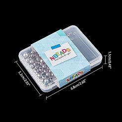 Круглых бусин латунные&nbsp;KK-NB0002-31P-NR