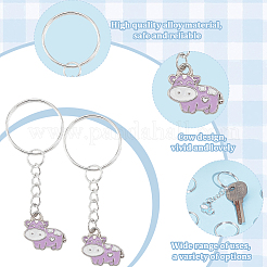 Брелок из эмалевого сплава&nbsp;KEYC-GO00006