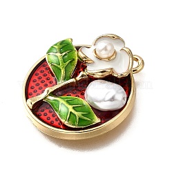 Подвески из эмали и сплава ENAM-K076-10B-G