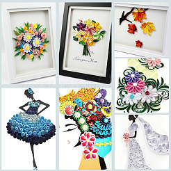 5 sachet de bandes de papier pour quilling&nbsp;DIY-CP0012-31B