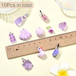 10шт 10 стиля подвески из смолы&nbsp;RESI-YW0003-36