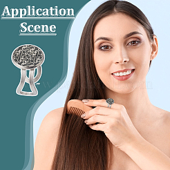 24 шт. 12 стиля 201 с открытой манжетой из нержавеющей стали 304 FIND-UN0003-54