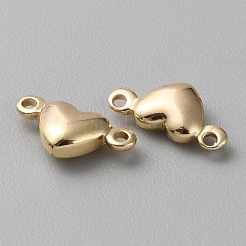 Ciondoli connettore in ottone&nbsp;KK-WH0066-01G