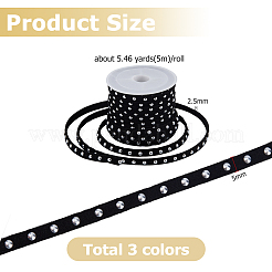 3 рулон шнура из искусственной замши 3 цветов&nbsp;LW-HS0001-01A