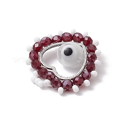 Стеклянные бусы подвески&nbsp;PALLOY-MZ00654-02