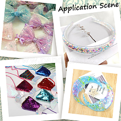 100 г пластиковых пайеток&nbsp;PVC-CP0001-01A