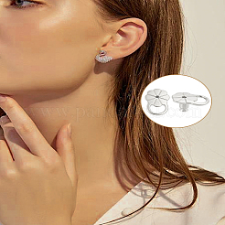 6 шт. Латунные гайки для ушей&nbsp;KK-LP0004-01P