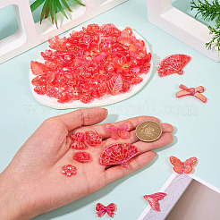 182шт 100г прозрачные акриловые бусины&nbsp;OACR-TA0003-66D