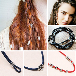 10 шт. 10 стиля европейских бусин из нержавеющей стали 304 STAS-PH0004-50