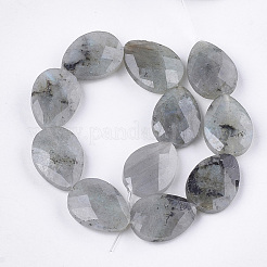 Природные лабрадорита бисер нитей G-S354-07