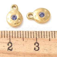 Нержавеющая сталь 304 с подвесками из стразов STAS-Q345-17G-03