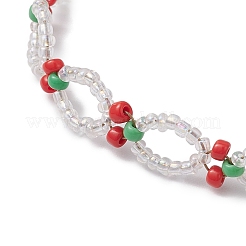 Стеклянные браслеты из бисера для женщин&nbsp;BJEW-TA00620