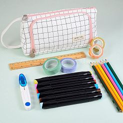 Холщовый пенал AJEW-SZC0001-08