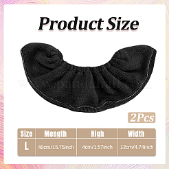 Флисовые бесшумные нескользящие бахилы&nbsp;AJEW-WH20022-85C-01