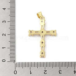 Стойки обшивки латунь микро проложить Циркон подвеску KK-C052-09G