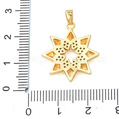 Messing Strass Anhänger&nbsp;RB-CBA2C2D-02G