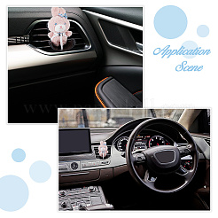 1 комплект пластиковых украшений для стульев&nbsp;DJEW-DC0001-14A