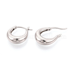 Créoles en 925 argent sterling&nbsp;STER-N016-130P