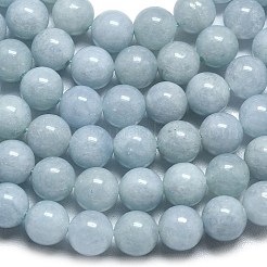Natürliche Malaysia Jade Perlen Stränge&nbsp;G-L645-A01-8mm-16