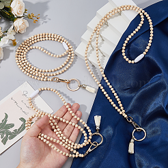 Деревянные ремешки для визитных карточек HJEW-FH00045