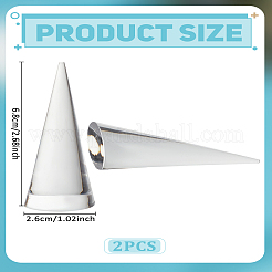 2 espositore per anelli in acrilico&nbsp;RDIS-LP0001-02