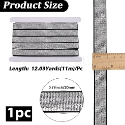 11 m elastisches Polyesterband&nbsp;DIY-GF0011-58B-04