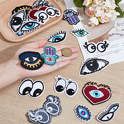 1 полиэстер с вышивкой из искусственного шёлка&nbsp;PATC-PH0001-47