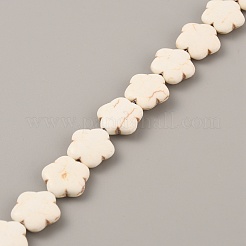Fili di perline howlite naturale&nbsp;G-TAC0012-02