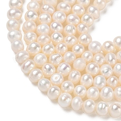 Fili di perle di perle d'acqua dolce coltivate naturali&nbsp;PA-CBAC463-08