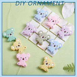 12 шт. 6 стиля коала силиконовые фокусные бусины JX661A