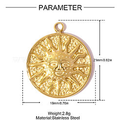 Подвески из нержавеющей стали 304&nbsp;STAS-OY007-44G
