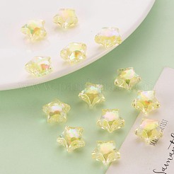 Прозрачные акриловые бусины&nbsp;TACR-S152-02D-SS2105