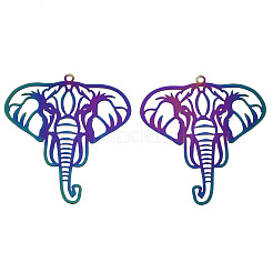 Ионное покрытие (ip) 201 филигранные подвески из нержавеющей стали&nbsp;STAS-S118-032