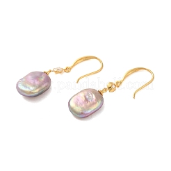 Стерлингов серебряные серьги болтающиеся EJEW-K273-29G