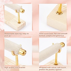 1-уровневые витрины с бархатными кольцами&nbsp;RDIS-WH0016-07A-01