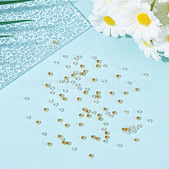 100 шт. 2-х цветные круглые 925 серебряные бусины-разделители&nbsp;STER-ME0001-18