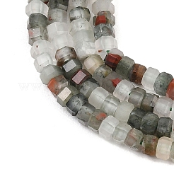 Природные африканские гелиотроп бисер пряди&nbsp;G-G345-C09-2x4mm