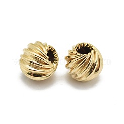 Mit gelbgold gefüllte wellperlen&nbsp;KK-L183-034B