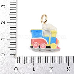 Pendentifs en laiton peints à la bombe dans un parc d'attractions&nbsp;LS-KK-CBA7736-01A