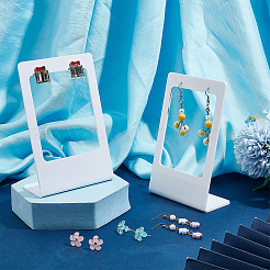 Акриловый дисплей серьги стойки&nbsp;EDIS-WH0012-46B