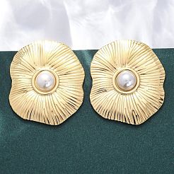 Серьги-гвоздики из нержавеющей стали 304&nbsp;EJEW-B108-10G