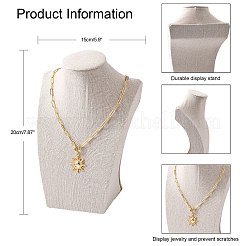 Стереоскопические ожерелье бюст дисплеи NDIS-N006-E-06