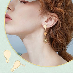 60 шт. фурнитура для сережек-гвоздиков из нержавеющей стали 304 STAS-DC0009-97